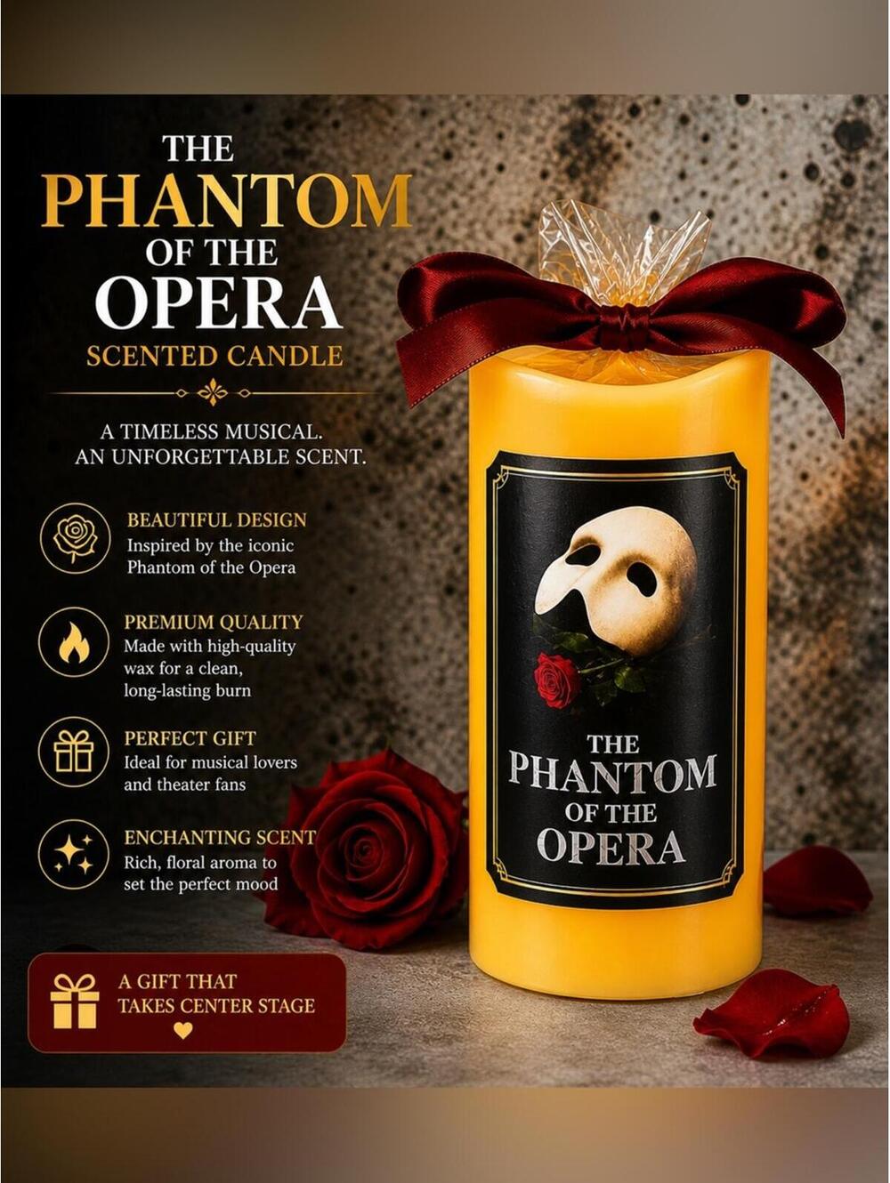 Phantom of the‎ Opera Scented Candle